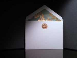"Medallion" by Connor Stationery ($95)